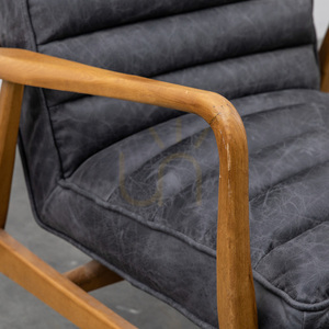 Sessel Gallery Direct Datsun Antikes Ebenholz Leder Mid-Century 70x74x80 cm 5 Sessel Gallery Direct Datsun Antikes Ebenholz Leder Mid-Century 70x74x80 cm small 5