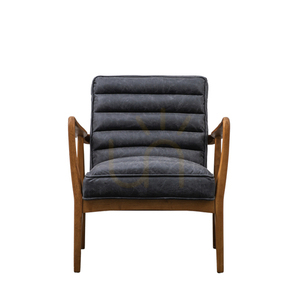 Sessel Gallery Direct Datsun Antikes Ebenholz Leder Mid-Century 70x74x80 cm 0 Sessel Gallery Direct Datsun Antikes Ebenholz Leder Mid-Century 70x74x80 cm small 0