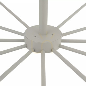 Nowodvorski ORTO B 11465 Kronleuchter, Seidengrau, 12×E14 small 9