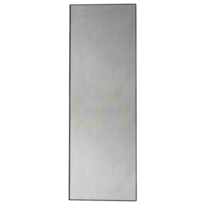 Spiegel Gallery Direct Hurston Leaner schwarz Metallrahmen 50x170 cm small 0