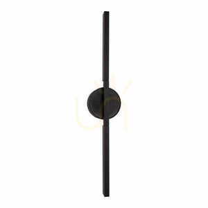 Wandleuchte Max Light Merano W0348 2-flammig LED schwarz 45 cm small 0