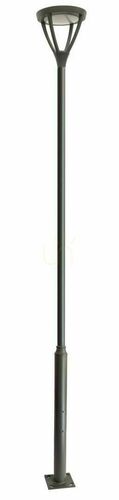 Prüfen Gartenlaterne SU-MA MARS MLS LB-H4400 W LED 45 W 438 cm dunkel asche