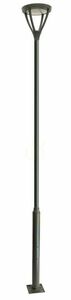 SU-MA MARS Mastleuchte MLS LB-H4400 W, dunkelgrau, LED 45 W, 438 cm small 0