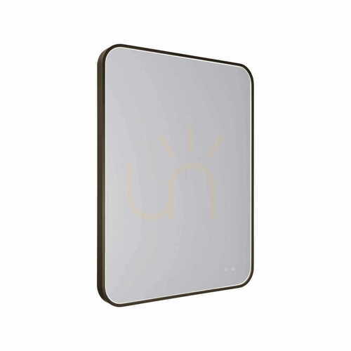 Prüfen Spiegelleuchte Max Light Mirror W0385 braun kupfer 76x91 cm dimmbar LED