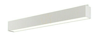 Plafond Max Light LINEAR weiß LED 18W 4000K dimmbar 57 cm C0124D small 1