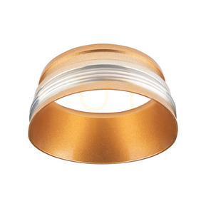 Plafon Ring Max Light SHINEMAKER RING GOLD Gold Aluminium 4,3 cm small 1