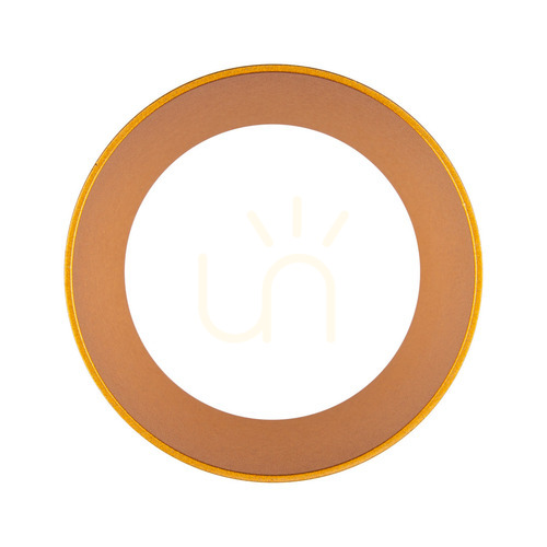 Prüfen Plafon Ring Max Light SHINEMAKER RING GOLD Gold Aluminium 4,3 cm