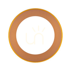 Plafon Ring Max Light SHINEMAKER RING GOLD Gold Aluminium 4,3 cm small 0