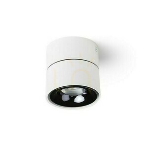 Downlight Albano Anbau Weiß Schwarz Chrom 230 V Led 5 W 3000 K small 3