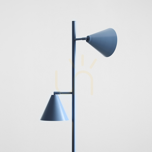 Prüfen Stehleuchte Aldex Form 2 Dusty Blue Metall 163 cm 1108A16_2
