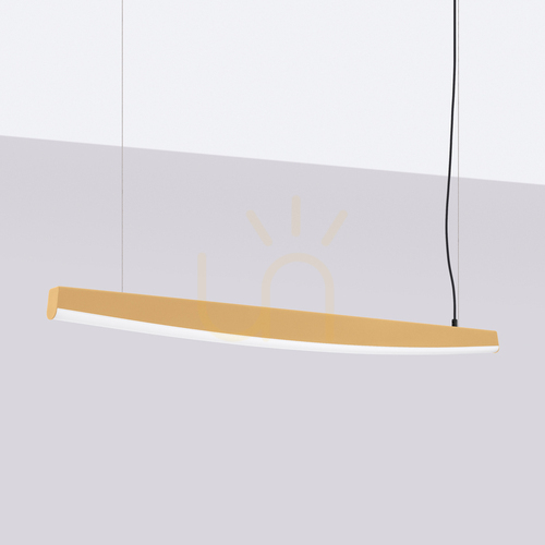 Prüfen JORUN 120 gold LED 3000K Pendelleuchte