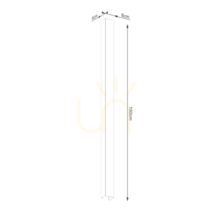 Wandleuchte FREYA 150 beige small 6