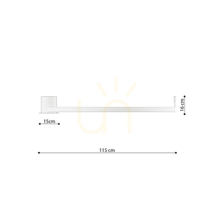 Plafond RIO 110 beige LED 3000K small 8
