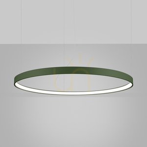 RIO 110 Kronleuchter grün oliv LED 4000K small 2