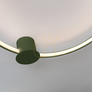 Plafond RIO 55 olivgrün LED 3000K small 5