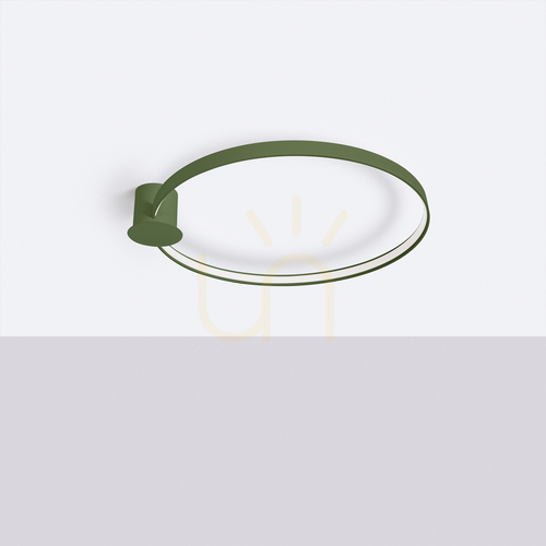 Prüfen Plafond RIO 78 olivgrün LED 4000K