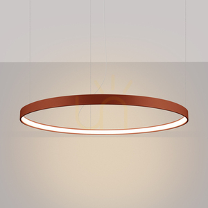 RIO 110 ockerrot LED 3000K Kronleuchter small 2