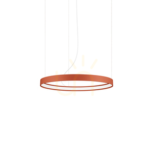 RIO 55 ockerrot LED 4000K Kronleuchter small 0