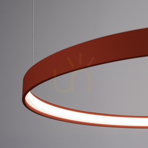 RIO 78 ockerfarbener LED-Kronleuchter 4000K small 4