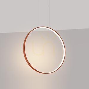 RIO 55 ockerrot LED 3000K Pendelleuchte small 2