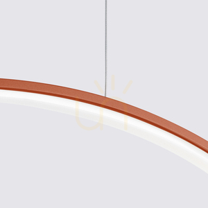 RIO 55 ockerrot LED 3000K Pendelleuchte small 3