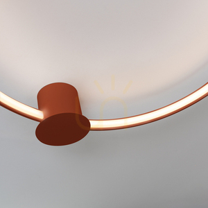 Plafond RIO 55 ocker rot LED 3000K small 5
