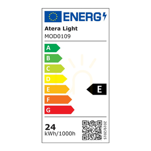 LAHTI 50 ockerrote LED-Wandleuchte 3000K small 8