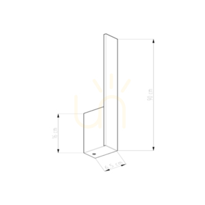 LAHTI 90 ockerrot LED-Wandleuchte 4000K small 9