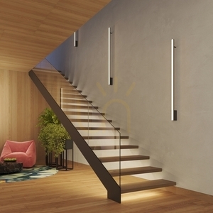 LAGOM 90 schwarz LED Wandleuchte 3000K small 11