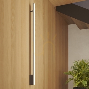 LAGOM 90 schwarz LED Wandleuchte 3000K small 12