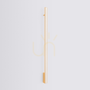 LAGOM 120 gold LED Wandleuchte 3000K small 1