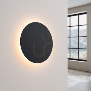 Wandleuchte BORGEN schwarz LED 3000K small 2