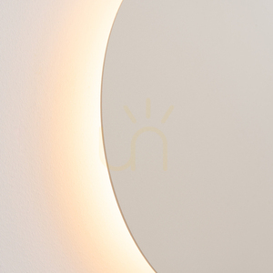 Wandleuchte BORGEN beige LED 3000K small 5