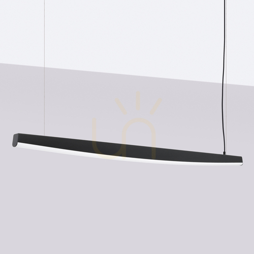 Prüfen JORUN 150 schwarz LED 3000K Pendelleuchte