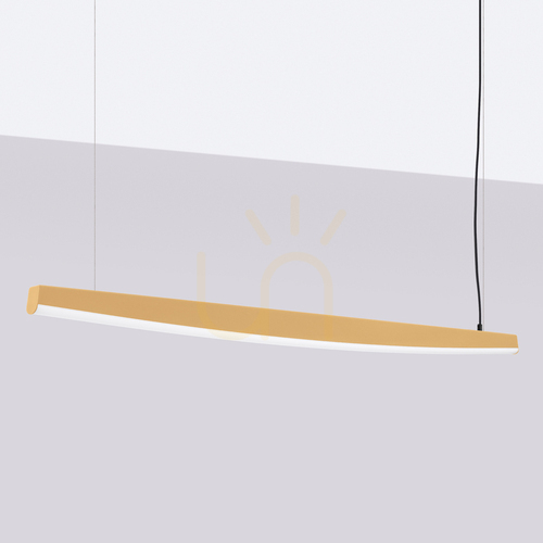 Prüfen JORUN 150 gold LED 3000K Pendelleuchte