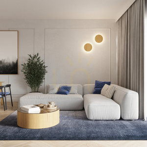 Wandleuchte BORGEN Holz LED 3000K small 12