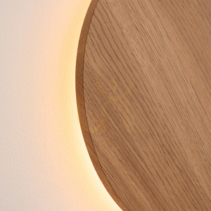 Wandleuchte BORGEN Holz LED 3000K small 5