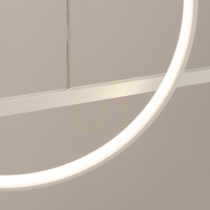 GLAD Pendelleuchte weiß LED 3000K small 3