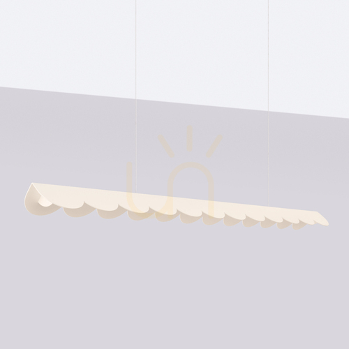 Prüfen BISCUIT beige LED 4000K Pendelleuchte