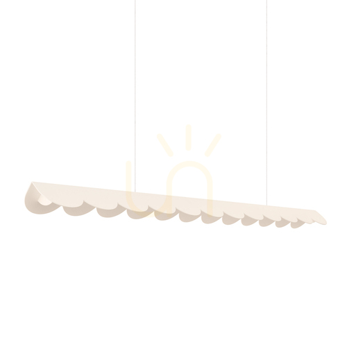 Prüfen BISCUIT beige LED 4000K Pendelleuchte