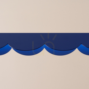 BISCUIT ultramarine LED 3000K Pendelleuchte small 4