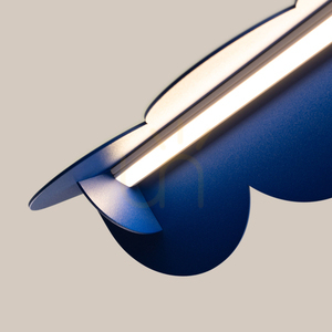 BISCUIT ultramarine LED 3000K Pendelleuchte small 5