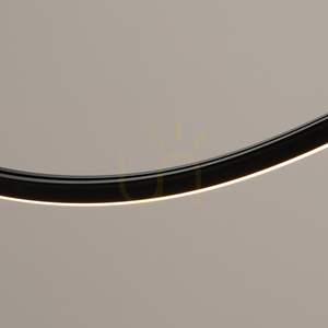 Kronleuchter ALVAR 1 schwarz LED 3000K small 4