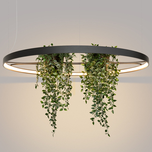RIO BIO 110 schwarz LED 3000K Kronleuchter small 8