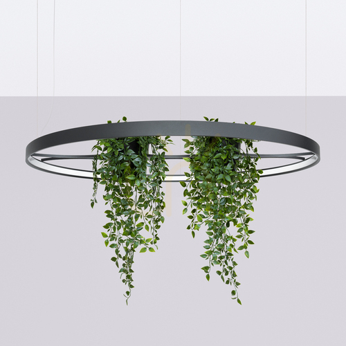Prüfen RIO BIO 110 schwarz LED 4000K Kronleuchter