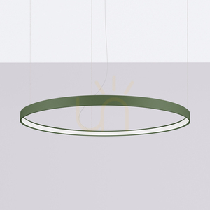 RIO 110 Kronleuchter grün oliv LED 3000K small 1