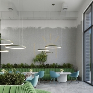 RIO 110 Kronleuchter grün oliv LED 3000K small 11