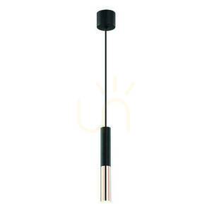 Pendelleuchte Slimi S Schwarz Kupfer G9 1200 mm Open Design Highlights small 0