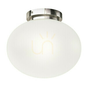 Plafond Palla 24 Open Design Highlights Weiß Opal Chrom E14 240 mm small 2