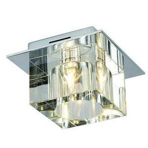 Deckenleuchte Rocco Open Design Highlights Chrom Kristall 1-flammig G9 130x130 mm small 0